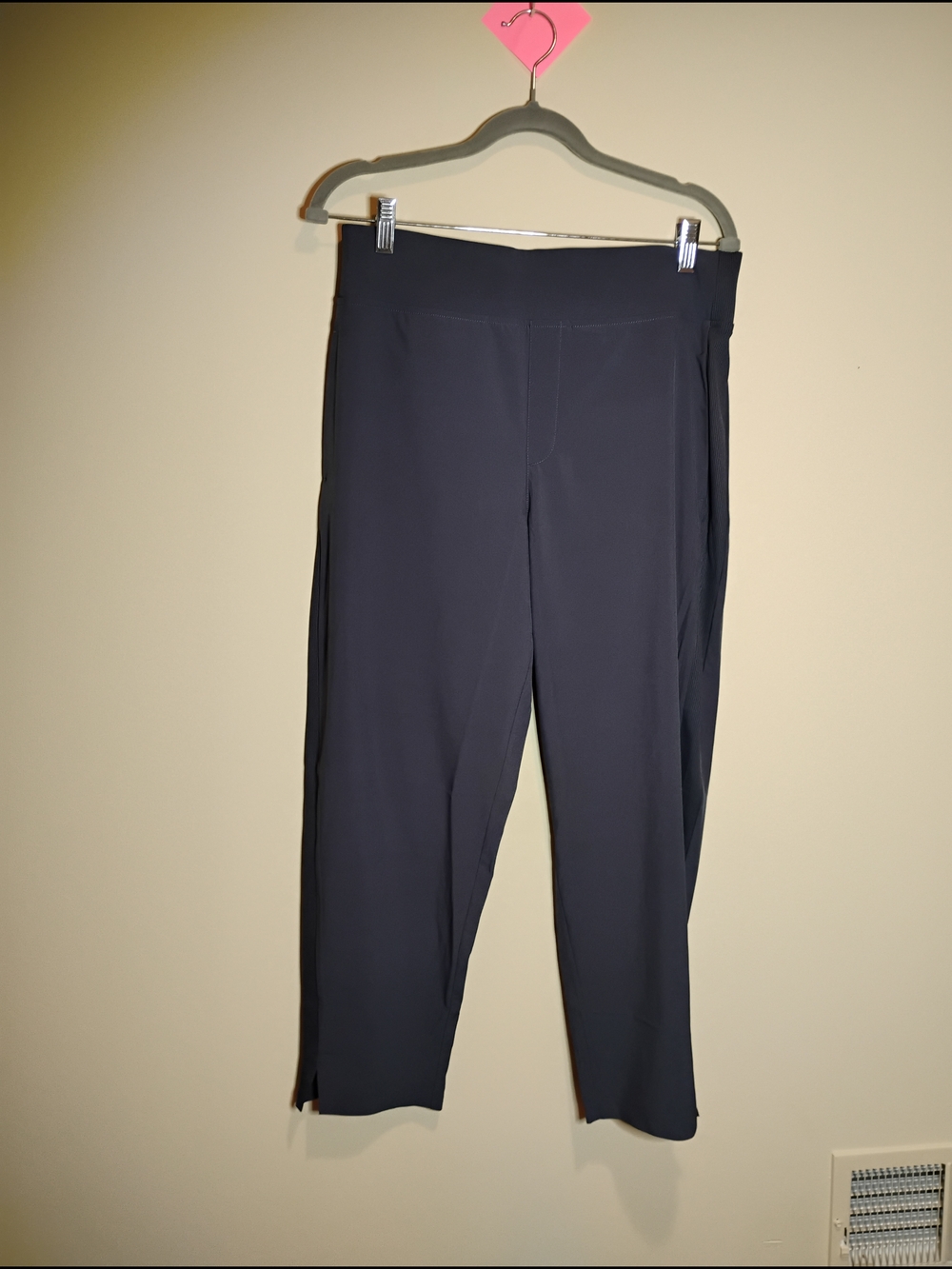 Kirkland Signature Green Ankle Pull-On Pants Wide Band M